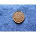 1937 CANADA ONE CENT COIN.