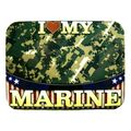 I Love My Marine Fridge Magnet