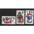 GREAT BRITAIN 1968 CHRISTMAS SG 775 / 777 SET 3...
