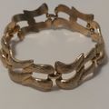 Gold Brushed Bar Bracelet Wisp Tennis Bracelet ...