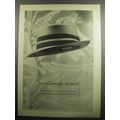 1957 Cavanagh Hats Advertisement - Benny Goodman