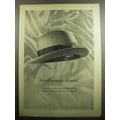 1957 Cavanagh Hats Advertisement - Ogden Nash
