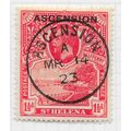 ASCENSION ISLAND 1922 KG5 OVERPRINT ON ST HELEN...