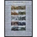 St. Pierre & Miquelon 696-697 MNH Ships Industr...