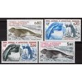 FSAT TAAF 107-110 MNH Penguins Birds Seals Anta...