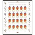 Chinese New Year of the Tiger Sheet of 20 Curre...