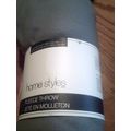 Home Styles fleece throw solid gray