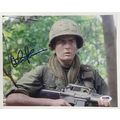 Charlie Sheen Signed Autographed "Platoon" Glos...