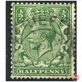 1924 SG418 1/2d Green Wmk Block Cypher Very Fin...