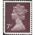 GB, Queen Elizabeth Machin, purple-brown 1975, ...