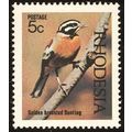 Rhodesia QEII 1971 Birds 5c Golden Breast Bunti...