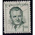 Czechoslovakia 1953 Gottwald 1.00Kc Used Stamp.