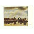 Art DELFT Medici Society Postcard by Vermeer (P...