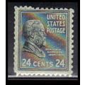 828 24c Benjamin Harrison Fine MNH O4198