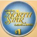 North Star. $1 Casino Chip. Bowler, WI. X97.