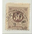 Sweden Stamp Scott #25a, Used
