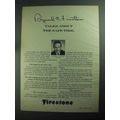 1968 Firestone Tires Ad - Raymond C. Firestone Talks