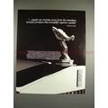 1987 Rolls-Royce Car Ad - Quote by Yankelovich Study!!