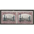South West Africa 1927 SG49 2d Grey & Purple Mo...