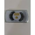 1 Pair Black 100% Real Mink Hair Thick Natural ...