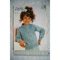 Vintage: Wendy 3176 girl's cardigan, DK, 22-32 ...
