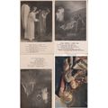 Lead Kindly Light & Painting 4x Antique Christi...