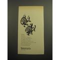 1960 Tiffany & Co. Jewelry Ad - Tropical fish pins, enameled in iridescent sea