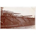 HMS Conqueror Ship Military Guns Circa WW1 Old ...
