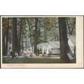 Camping in California, 1913 - Rieder Postcard