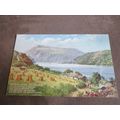 1940s Postcard - Harvest time in Ireland / Eire...