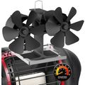 Wood Stove Fan for Buddy Heater (Little and Big...