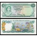 Bahamas 1974 banknote 1 Dollar P-35a fine circu...
