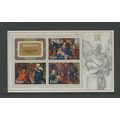 Niue 234a (232-234 + Label), 1978 Christmas, S/...