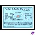 TRISTAN DA CUNHA 1985 SHIPWRECKS 1st MIN SHEET ...
