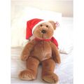 Ty Beanie Holiday Teddy BUDDY Christmas 1997 TA...