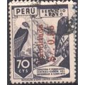 Peru 1941 (air) - SG721 - 55c on 70c blue - Inf...
