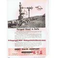 ORBIT VALVE COMPANY 1955 forged steel safe chri...