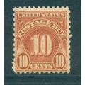 J84 10c Postage Due Barely Clears MNH Q3228