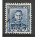 NEW ZEALAND 1938 GEORGE VI 3d BLUE SG 609 FINE ...