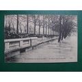 CP 1910 - Flood in Paris ( Le Quai des Tuileries )