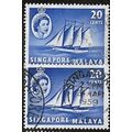 1955/1959 SG 46+46a - fine used (o)