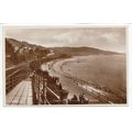 Promenade Grange-over-Sands Cumbria RP Postcard...