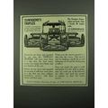 1918 Townsend Triplex Mower Ad - Greatest Grass...