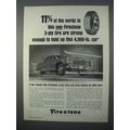 1966 Firestone De Luxe Champion Tires Ad