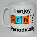 I Enjoy Coffee Periodically Mug Can Personalise...