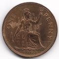 United Kingdom : Penny 1962