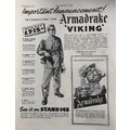 ARMADRAKE VIKING MOTORCYCLING SUIT 1953 VINTAGE...