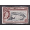Ascension 1956 Water Catchment 1/2d Mint Hung S...