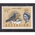 Ascension 1963 Black Noddy 1.5d Mint Hung SG 71...