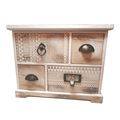 Vintage Style Wooden Storage Box Jewellery Trin...